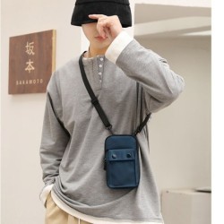 Bolsa de ombro pequena multifuncional - bolsa de cintura - impermeável