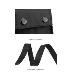 Bolsa de ombro pequena multifuncional - bolsa de cintura - impermeável
