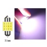 Lâmpada LED COB para carro - C10W C5W - Festoon 31mm 36mm 39mm 41mm - branca