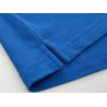 T-shirt polo elegante - manga comprida - logótipo bordado - algodão