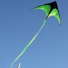 Pipa super grande - preta - verde - com linha - 160 cm