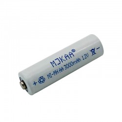 12V Ni-MH 3000mAh 2A recarregável - bateria AA -10 peças