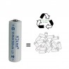 12V Ni-MH 3000mAh 2A recarregável - bateria AA -10 peças