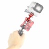 Cabeça esférica de 1 polegada - montagem em tripé - com orifício de parafuso de 3/8 - para Gopro Hero Yi SJCam