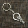 Vintage Ganesha Buddha elephant - metal keychainKeyrings