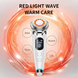 Massageador facial elétrico - rejuvenescimento da pele - lifting - remoção de rugas - mesoterapia - eletroporação - LED