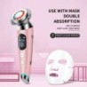 Massageador facial elétrico - rejuvenescimento da pele - lifting - remoção de rugas - mesoterapia - eletroporação - LED