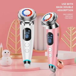 Massageador facial elétrico - rejuvenescimento da pele - lifting - remoção de rugas - mesoterapia - eletroporação - LED