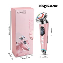 Massageador facial elétrico - rejuvenescimento da pele - lifting - remoção de rugas - mesoterapia - eletroporação - LED
