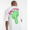 Camiseta manga curta estilosa - estampa Cactus Jack
