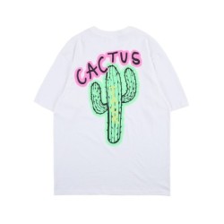 Camiseta manga curta estilosa - estampa Cactus Jack