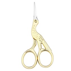 Tesoura de unhas de aço inoxidável - formato de cegonha