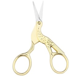 Tesoura de unhas de aço inoxidável - formato de cegonha
