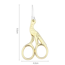 Tesoura de unhas de aço inoxidável - formato de cegonha