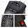 Mini aquecedor elétrico - ar quente - portátil - com tomada de parede