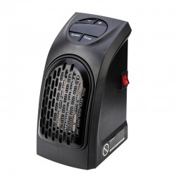 Mini aquecedor elétrico - ar quente - portátil - com tomada de parede