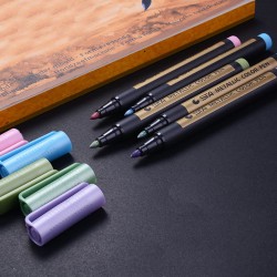 Metallic markers - permanent pens - 10 piecesPens & Pencils