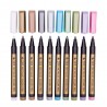 Metallic markers - permanent pens - 10 piecesPens & Pencils