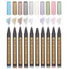Metallic markers - permanent pens - 10 piecesPens & Pencils