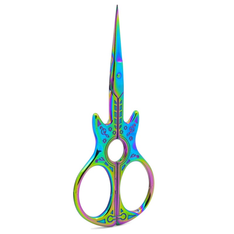 Tesoura de unhas de aço inoxidável - formato de guitarra