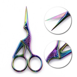 Tesoura de unhas camaleão - forma de guindaste - aço inoxidável