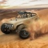 Caminhão off-road RC - controle remoto - bateria - faróis de LED - 4WD - 40km/h