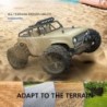 Caminhão off-road RC - controle remoto - bateria - faróis de LED - 4WD - 40km/h