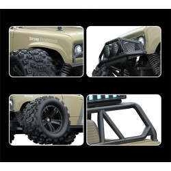 RC off-road truck - remote control - battery - LED headlights - 4WD - 40km/hCars