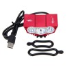 3XT6 - 5V USB - luz de bicicleta LED - lâmpada frontal - à prova d'água