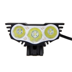 3XT6 - 5V USB - luz de bicicleta LED - lâmpada frontal - à prova d'água