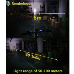 3XT6 - 5V USB - luz de bicicleta LED - lâmpada frontal - à prova d'água