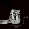 Mini mouse de metal - chaveiro