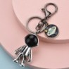 Acrylic robot spaceman / planets - keychainKeyrings