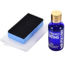 30ml - 10H - cuidados com a pintura do carro / moto - líquido para polimento - revestimento vitrocerâmico - 2 peças