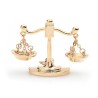 Constelação de Libra - broche de metal