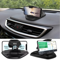 Universal car phone holder - dashboard stand - rotatable - sticky baseHolders