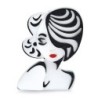 Acrylic Monroe broochBrooches