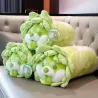 Cão de repolho verde - travesseiro macio - brinquedo