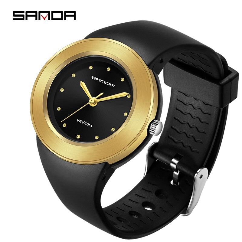 SANDA - relógio feminino luxuoso - Quartzo - à prova d'água