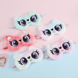 Máscara de olhos de pelúcia - máscara de dormir - panda - coelho - urso