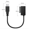 USB 2.0 - 3.0 para mini Sata II 7+6 13Pin - adaptador - cabo - para laptop CD/DVD ROM Slimline Drive