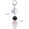 Acrylic transparent robot spaceman / ball - keychainKeyrings