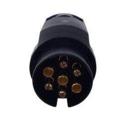 Adaptador de soquete de 7 a 13 pinos - conector de fiação de reboque - à prova d'água - 12V