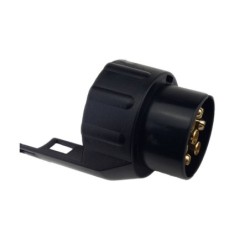 Adaptador de soquete de 7 a 13 pinos - conector de fiação de reboque - à prova d'água - 12V