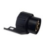 Adaptador de soquete de 7 a 13 pinos - conector de fiação de reboque - à prova d'água - 12V