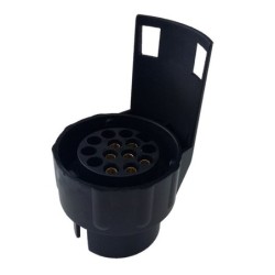 Adaptador de soquete de 7 a 13 pinos - conector de fiação de reboque - à prova d'água - 12V