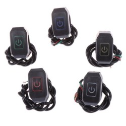 22mm 7/8'' - motorcycle handlebar switch - momentary control switch - with LED light - waterproofSwitches