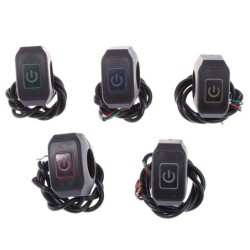22mm 7/8'' - motorcycle handlebar switch - momentary control switch - with LED light - waterproofSwitches