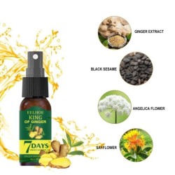 Essência de crescimento capilar - spray anti queda de cabelo