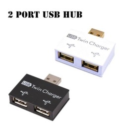 USB 2.0 to 2 port charger - HUB adapterHubs